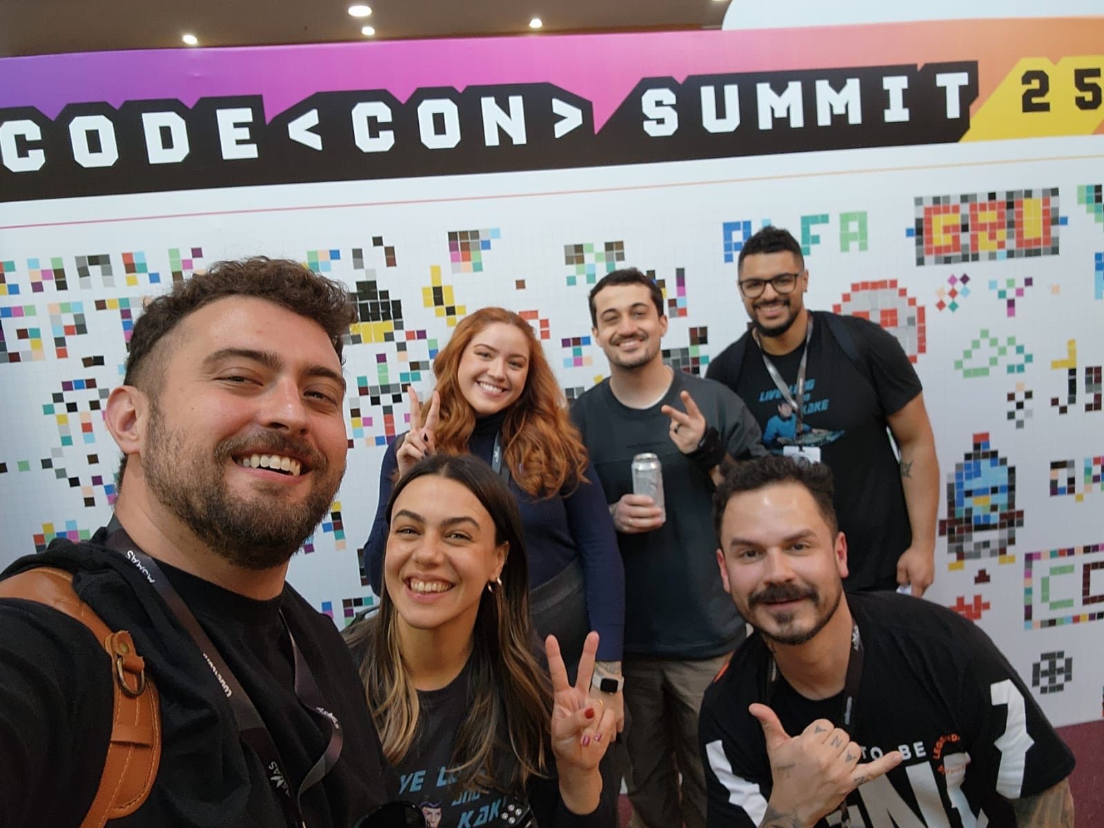 Code<Con> Summit with the team