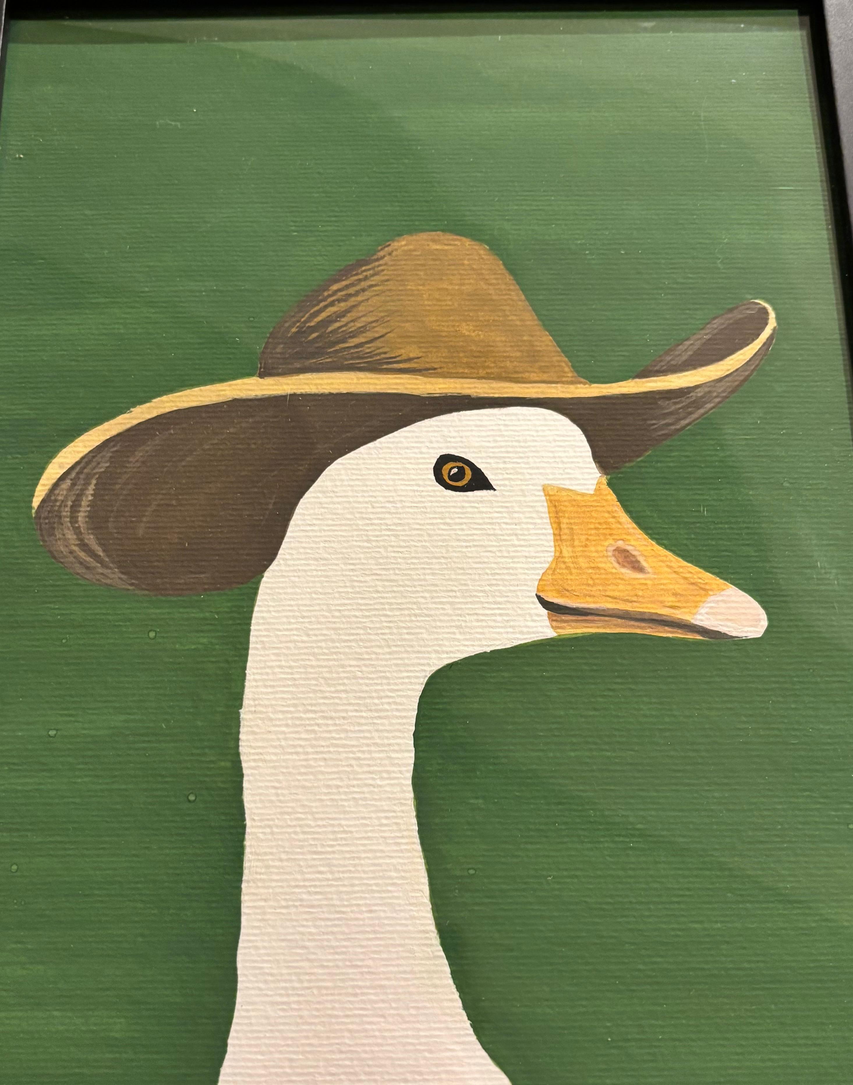 Cowboy duck is so charming
